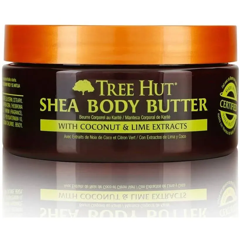 Tree Hut - 24 Hour Intense Hydrating Shea Body Butter Coconut Lime - 7 oz.