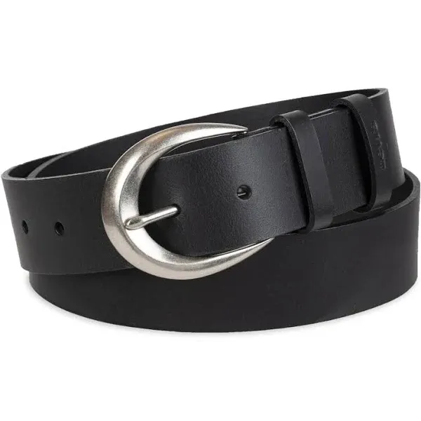 Levi's Women's Casual Leather Jean Belt - Black - 1 Each