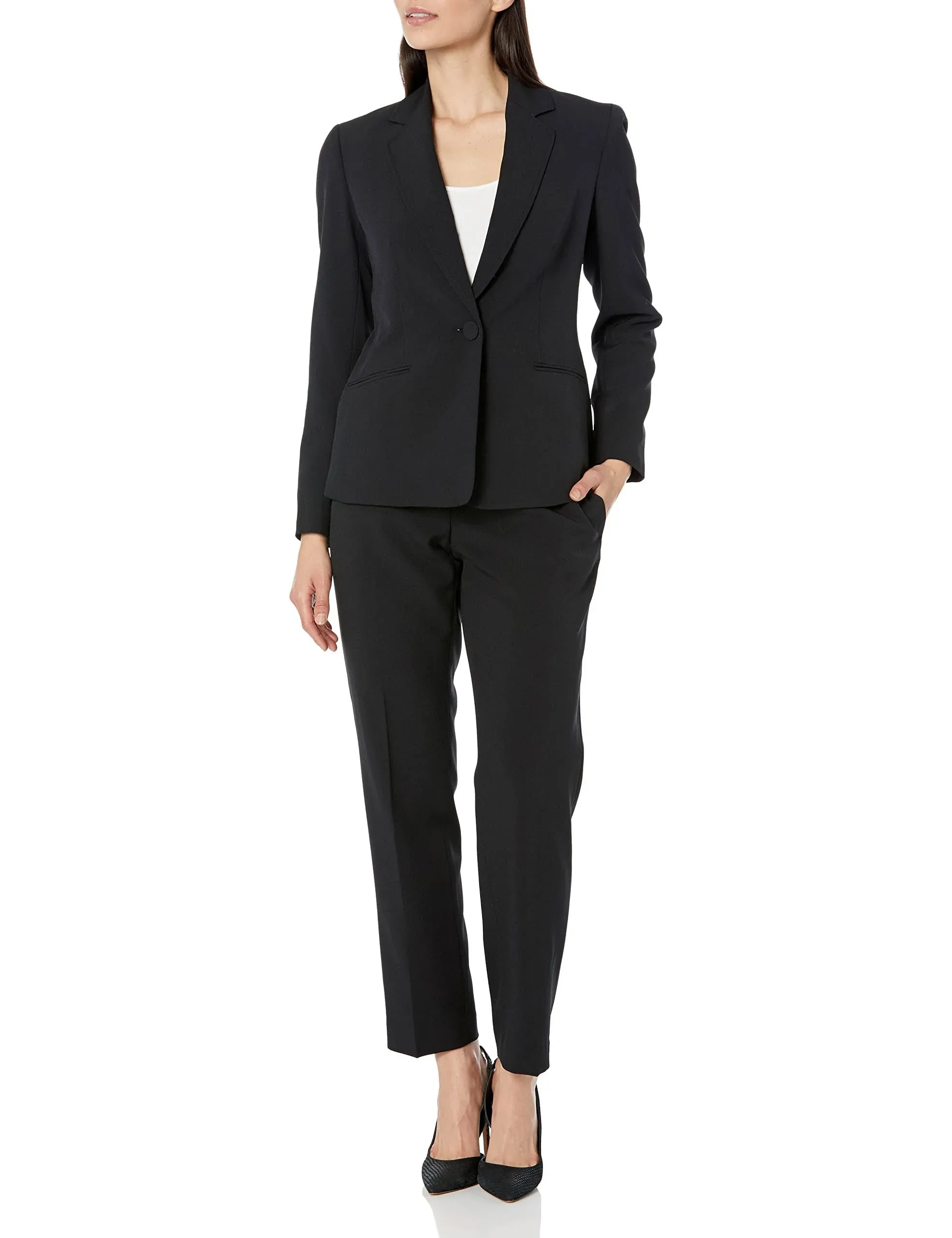 Le Suit Women's Petite Jacket/Pant Suit 50041008-169