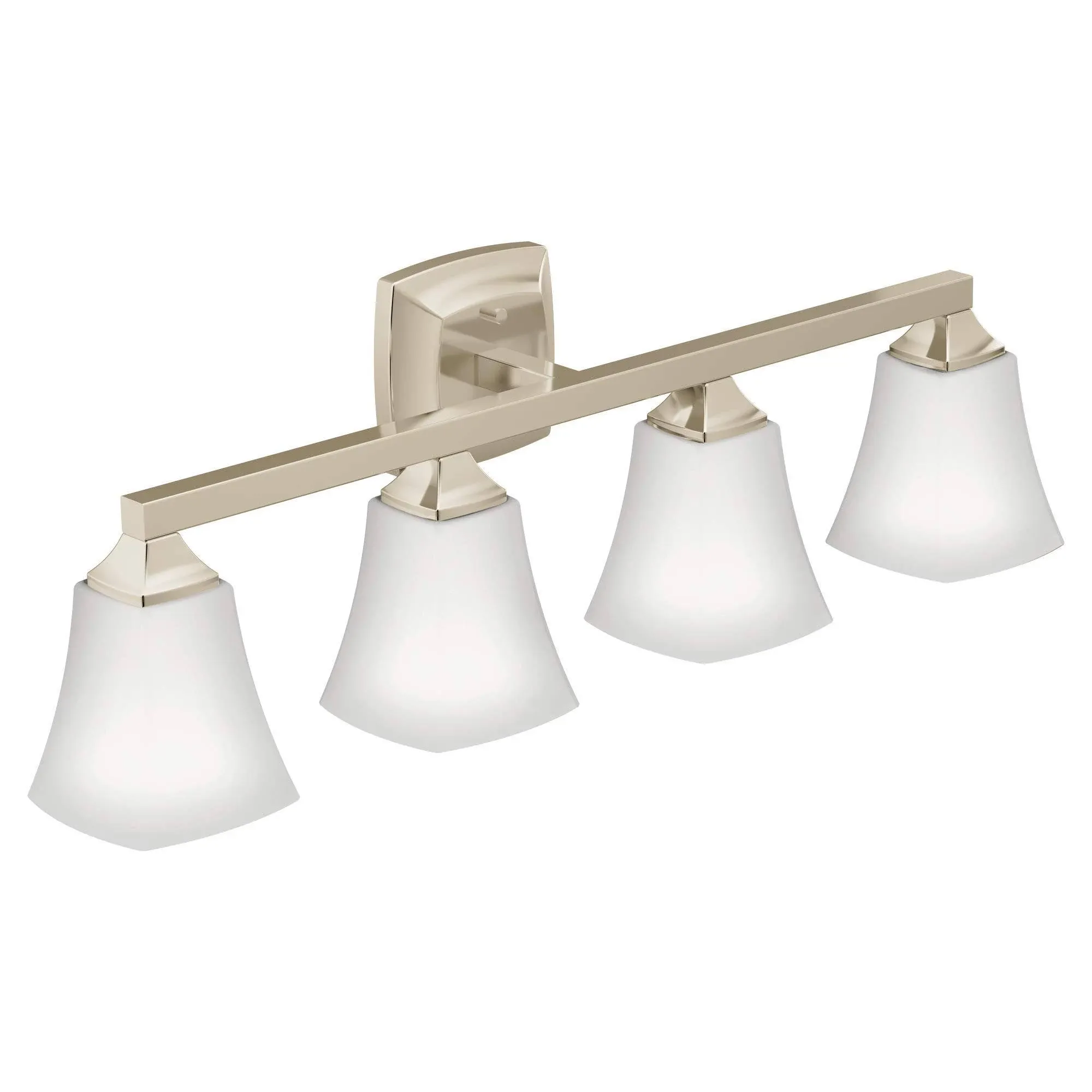 Moen YB5164NL Voss Four Globe Bath Light, Polished Nickel