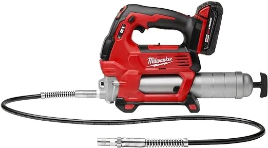 New Milwaukee 2646-21ct M18 18 Volt Cordless Grease Gun Kit With Case Sale