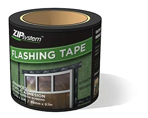 ZIP System Huber Flashing Tape | 3.75 inches x 30 feet | Self-Adhesive Flashing for Doors-Windows Rough Openings