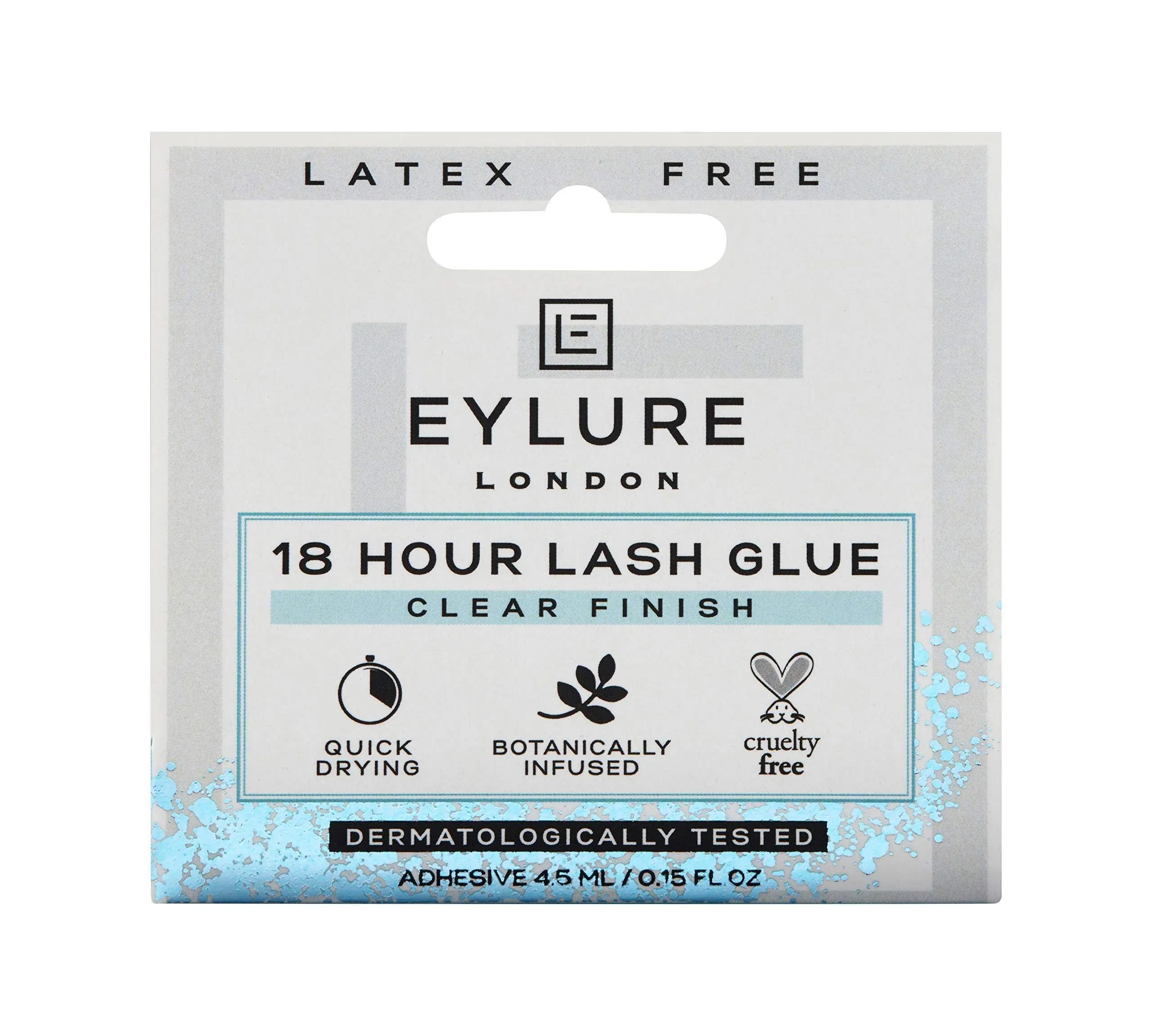 Eylure 18 Hour Lash Glue,Latex Free, Clear