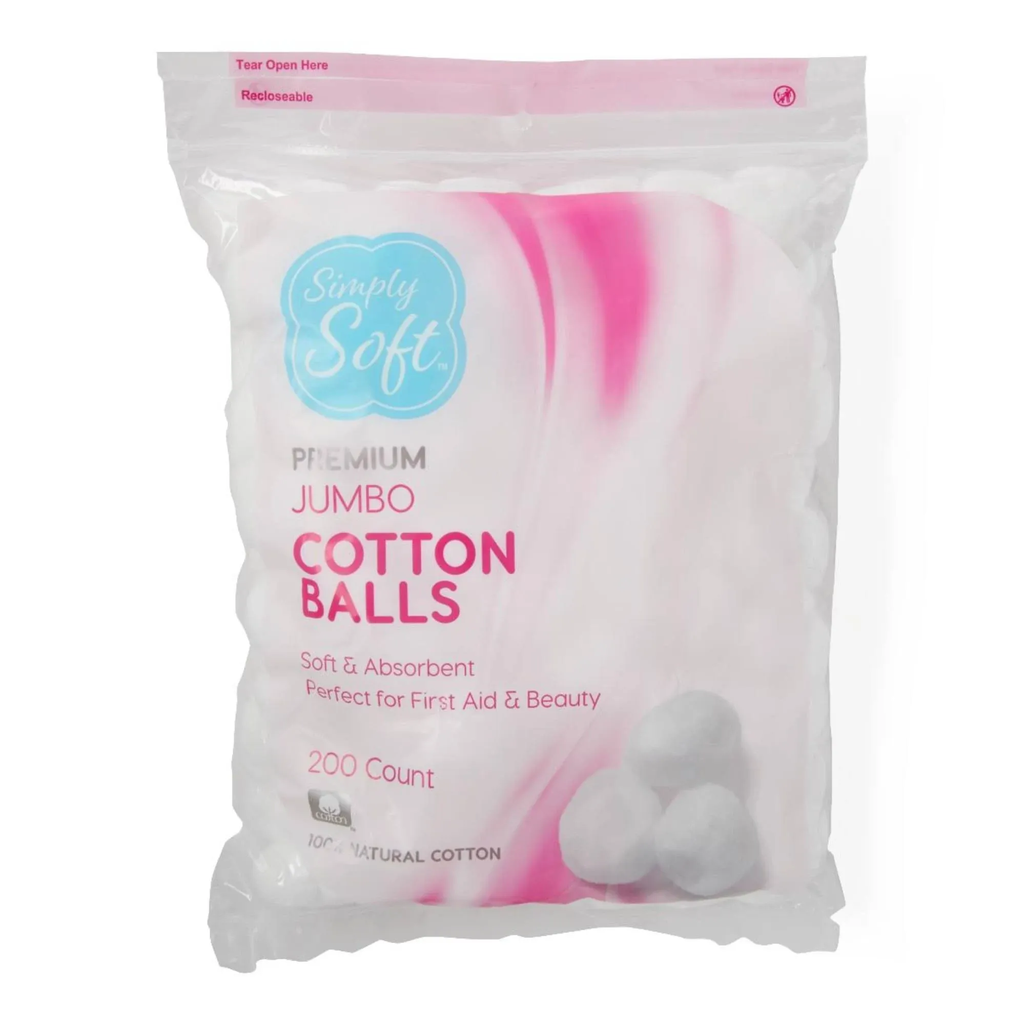 Simply Soft Premium Jumbo Cotton Balls