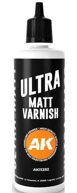 AK Interactive 11237 Third Generation Matt Varnish- 100ml