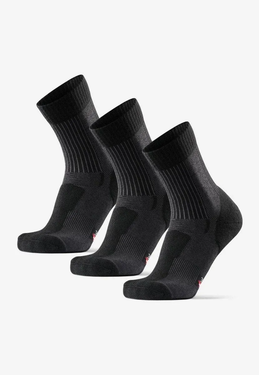 DANISH ENDURANCE 3 Pack Merino Wool Light Hiking Socks for Men, Women & Kids