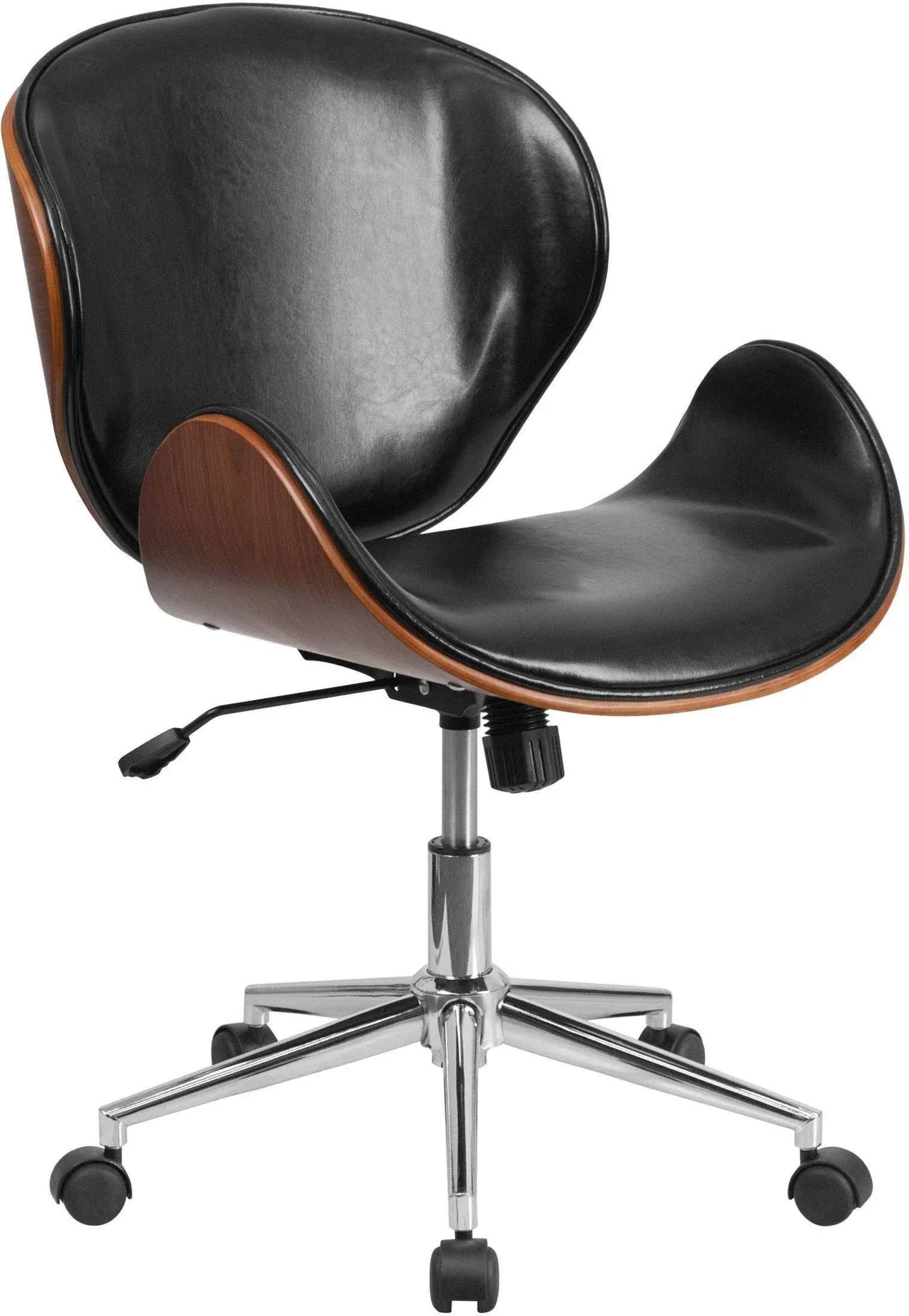 Flash Furniture Mid-Back Wood Conference Office Chair SD-SDM-2240-5