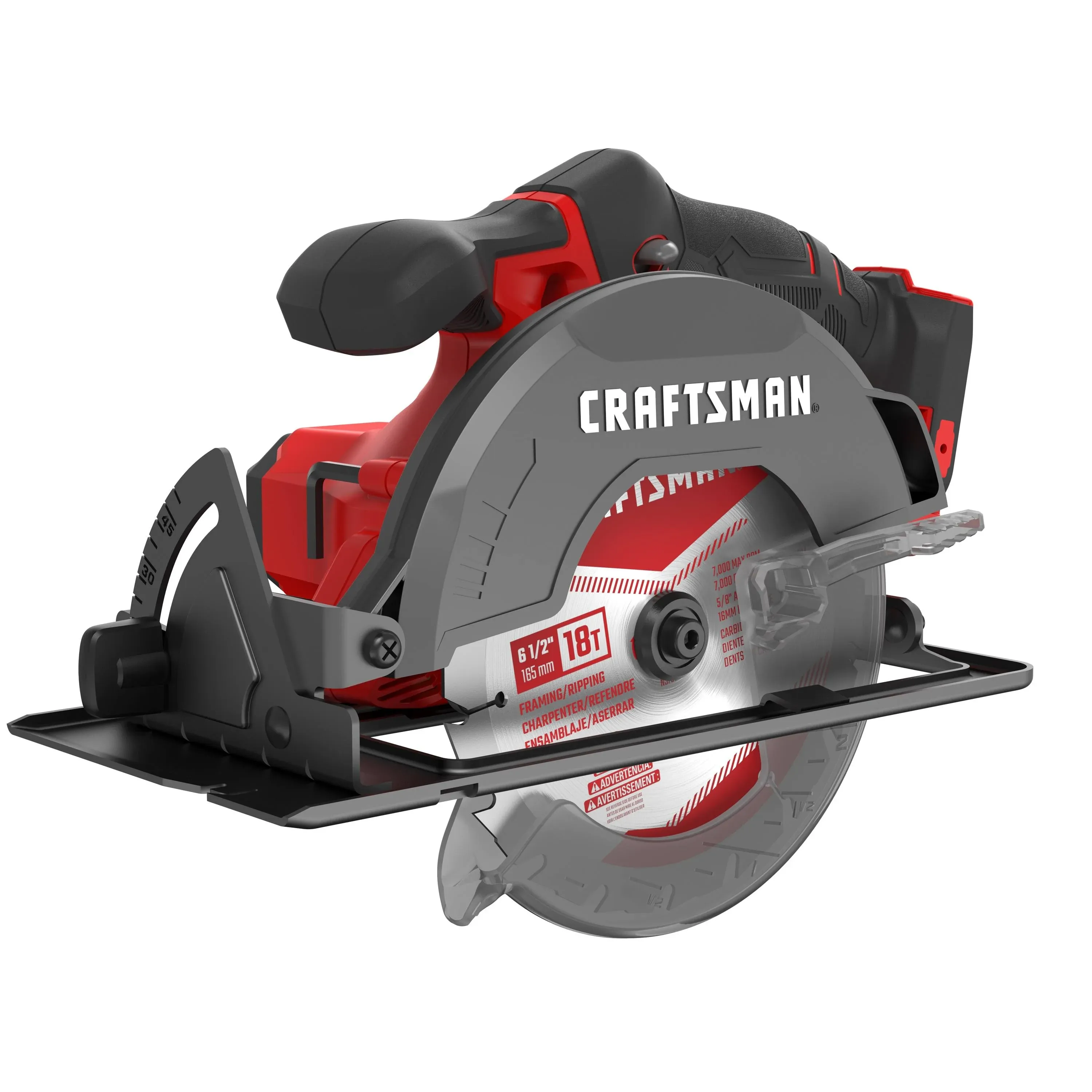 Craftsman V20* Cordless 6-1/2-in Circular Saw CMCS500B