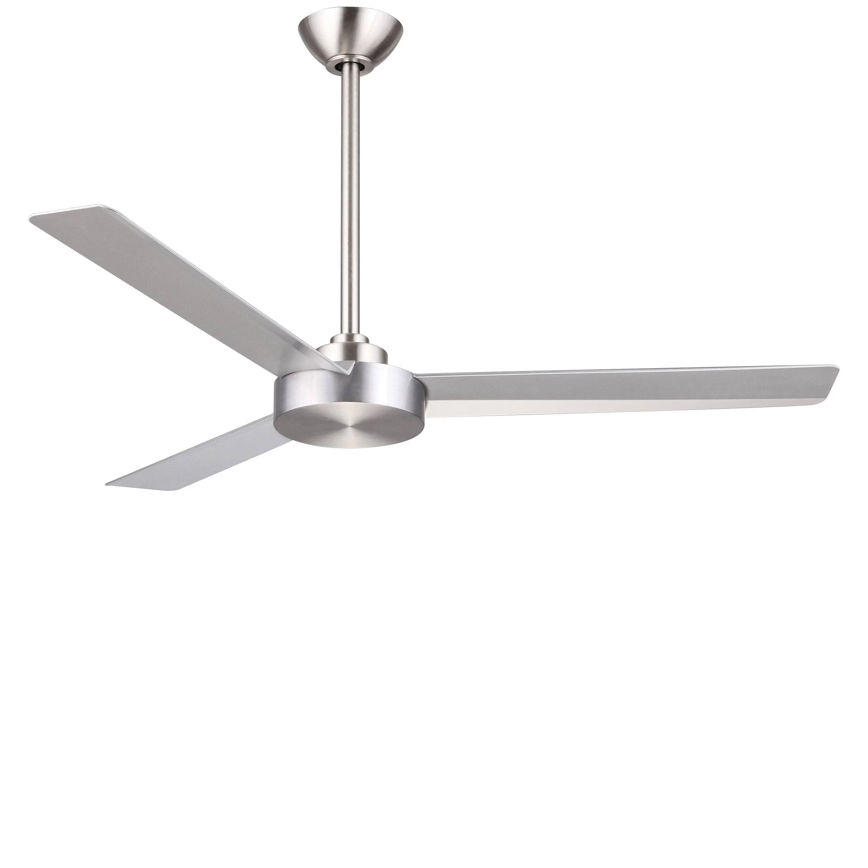 Minka Aire Roto 52" Indoor Ceiling Fan with Wall Control System - Brushed Aluminum - Brushed Aluminum Blades