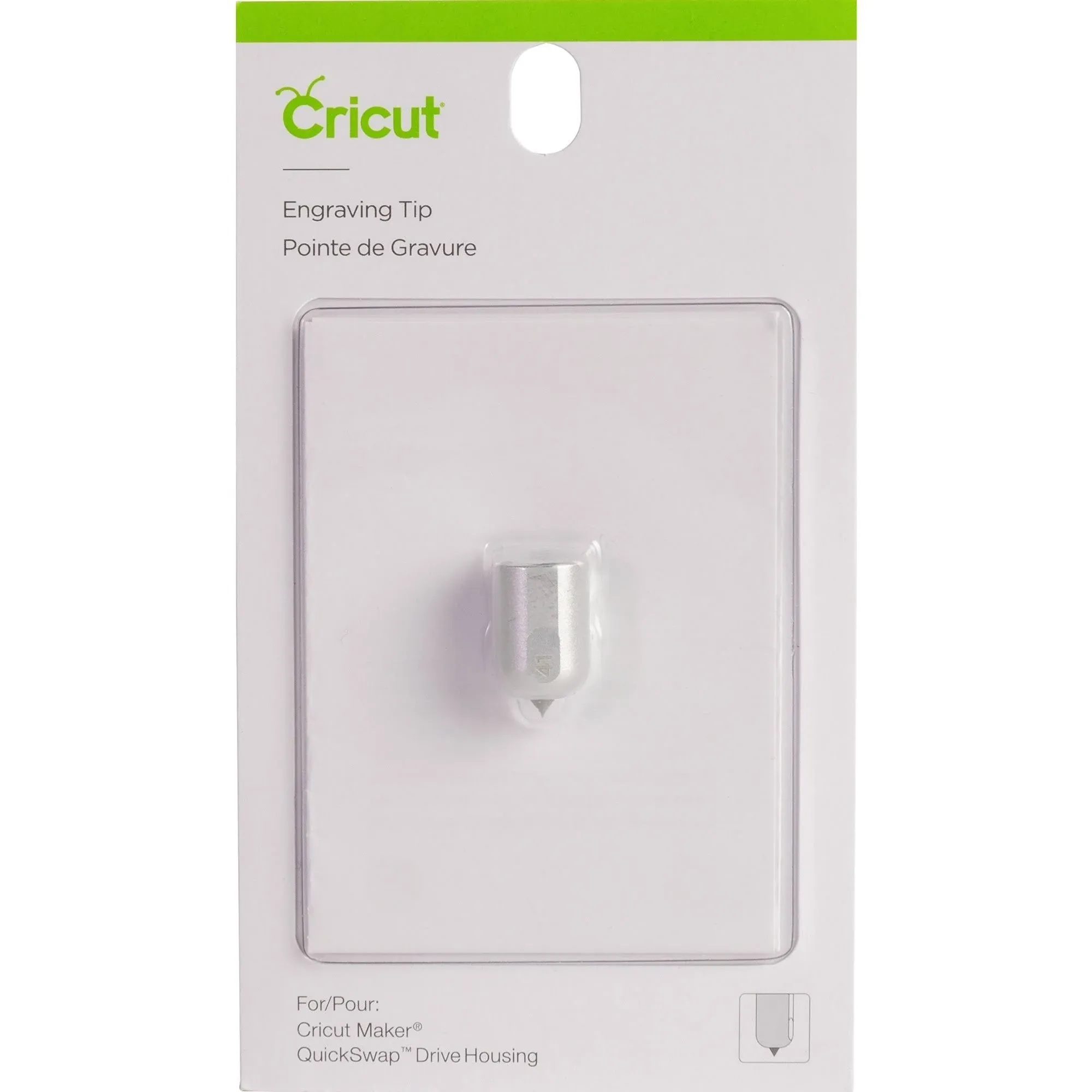 Cricut QuickSwap Engraving Tip, Silver