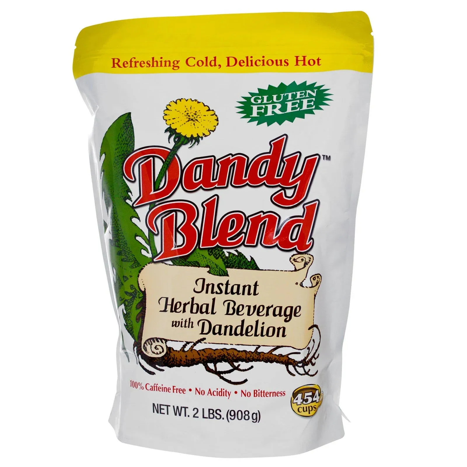 Bebidas fitoterápicas Instantâneas Com Dandelion - 2 lbs.