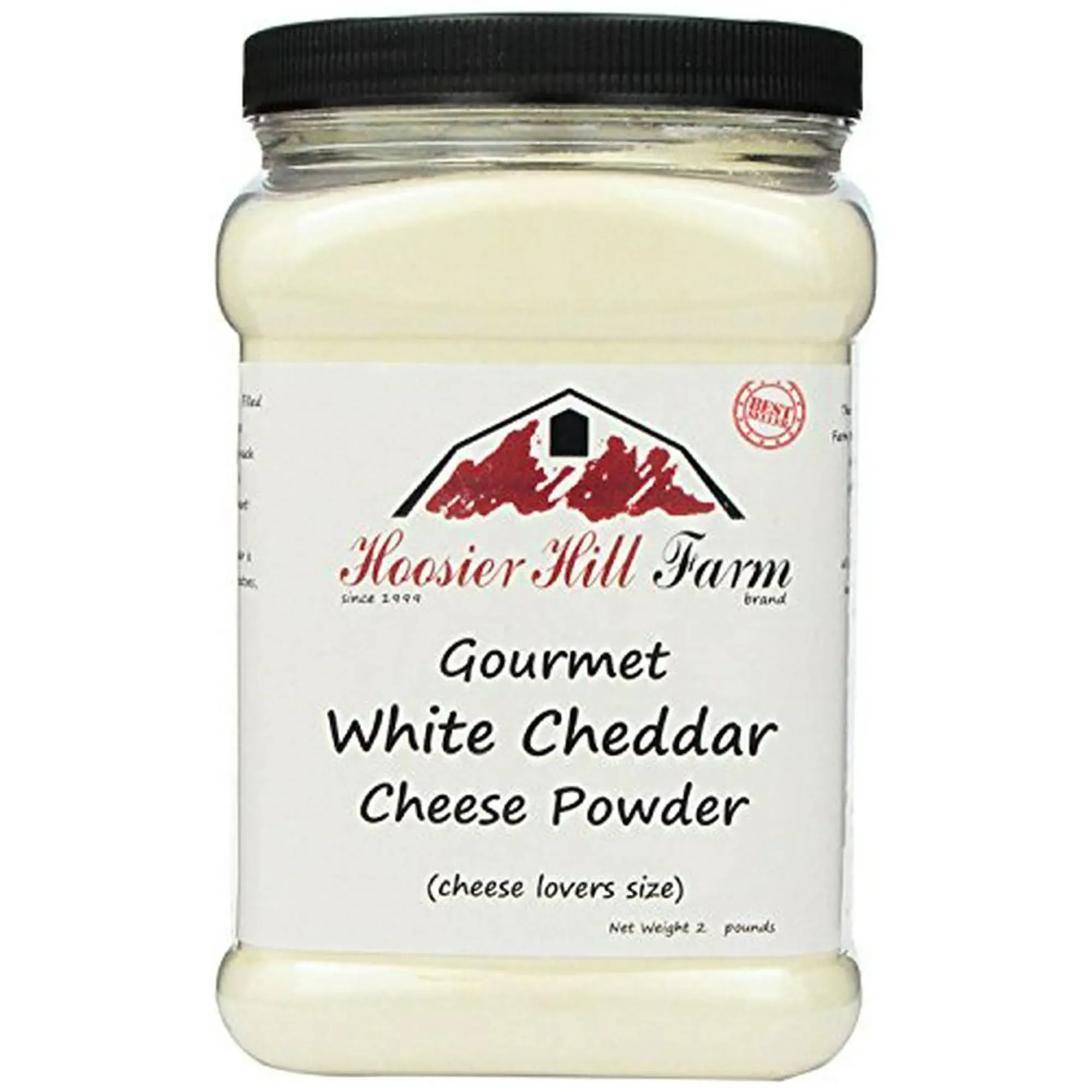 Hoosier Hill Farm White Cheddar Cheese Powder, Lovers, 2 Pound 