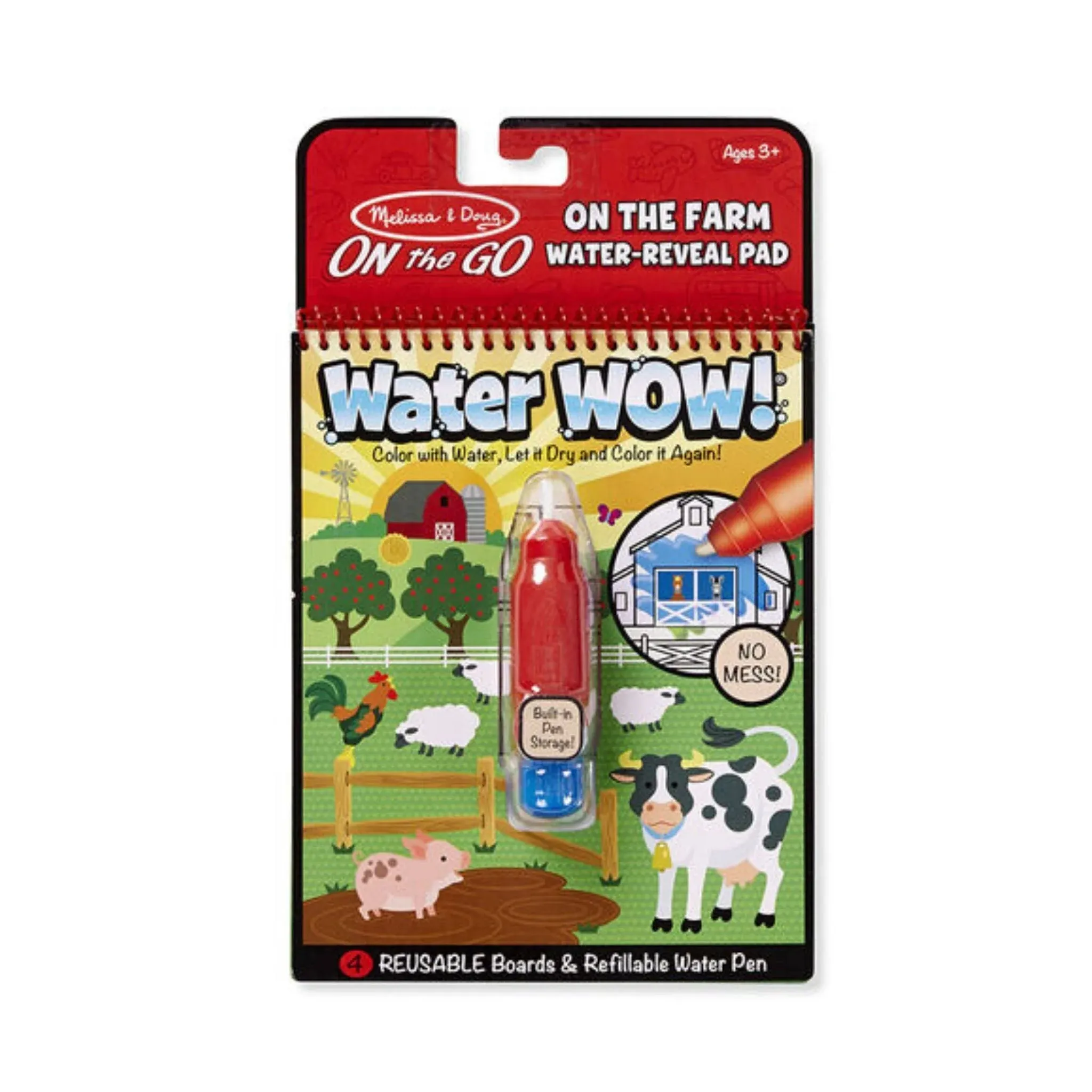 Melissa &amp; Doug Water Wow Farm Color Book