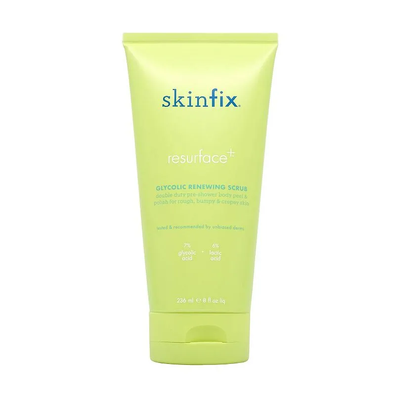 Skinfix Resurface+ Glycolic and Lactic Acid Renewing Body Scrub