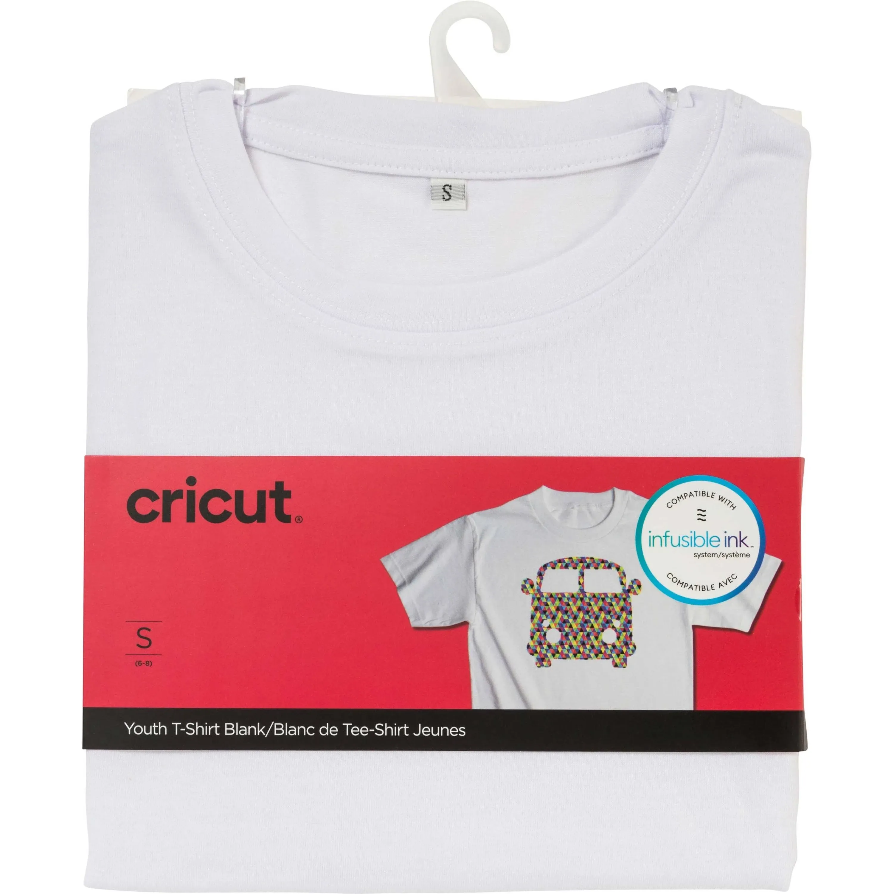 Cricut Youth Crew Neck T-Shirt Blank Small