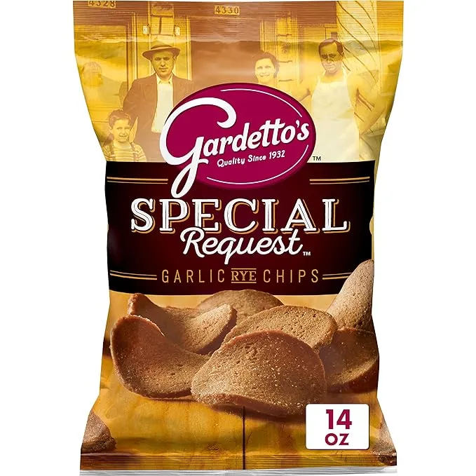 Gardetto's Special Request Roasted Garlic Rye Chips