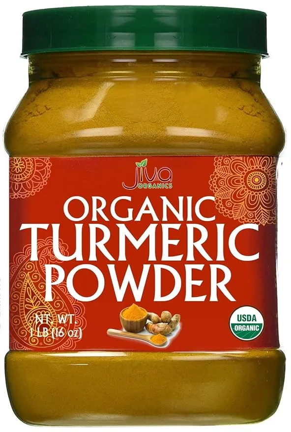 Jiva Organics Organic Turmeric Powder, 16 oz