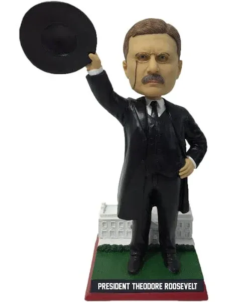 National Bobblehead Theodore Roosevelt White House Base President Bobblehead ...