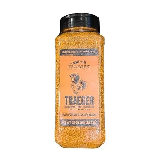 Traeger All Purpose Rub Garlic Chili Pepper Spice - 29 oz