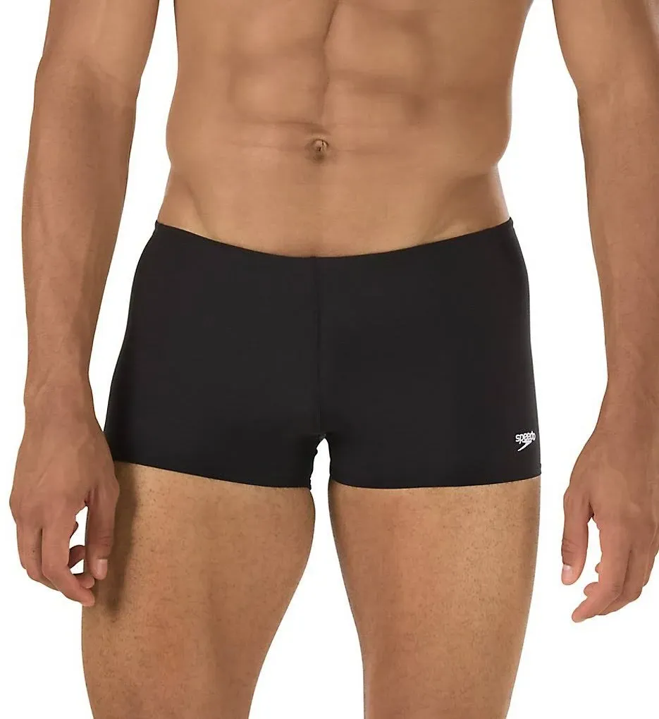 Speedo Men's Swimsuit Square Leg Endurance+ Solid