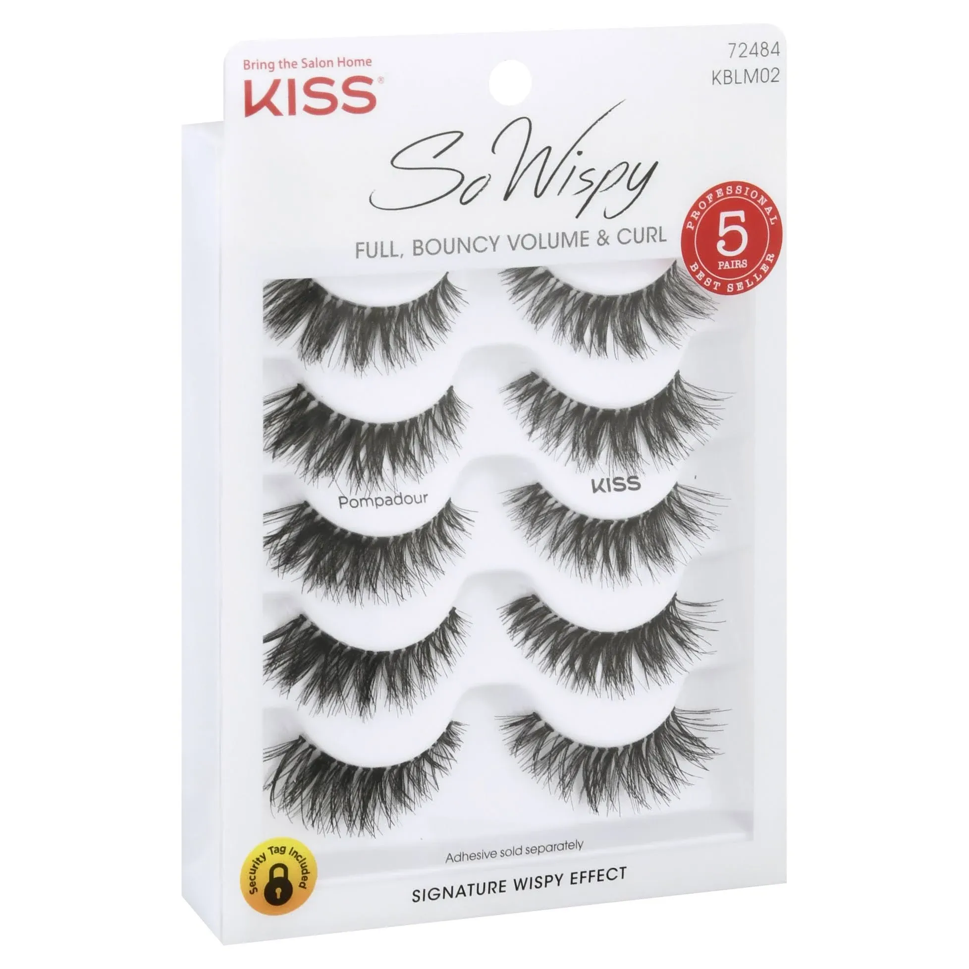 Kiss Blowout Lash Pompadour, Multipack