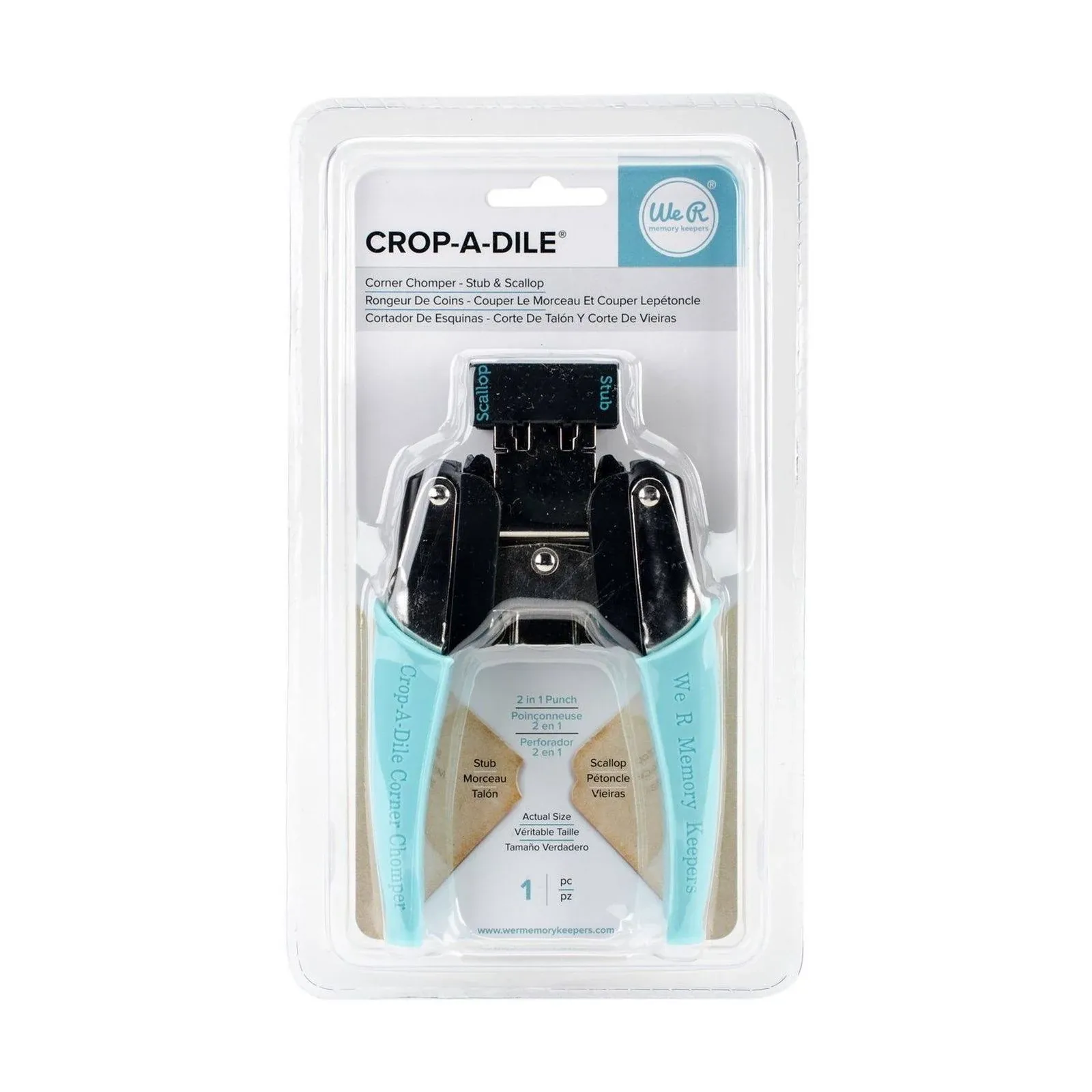 We R Memory Keepers Crop-A-Dile Corner Chomper Tool Set, Multi-Colour, 13.41 New