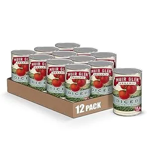 Muir Glen Diced Tomato No Salt (12X14.5 Oz)