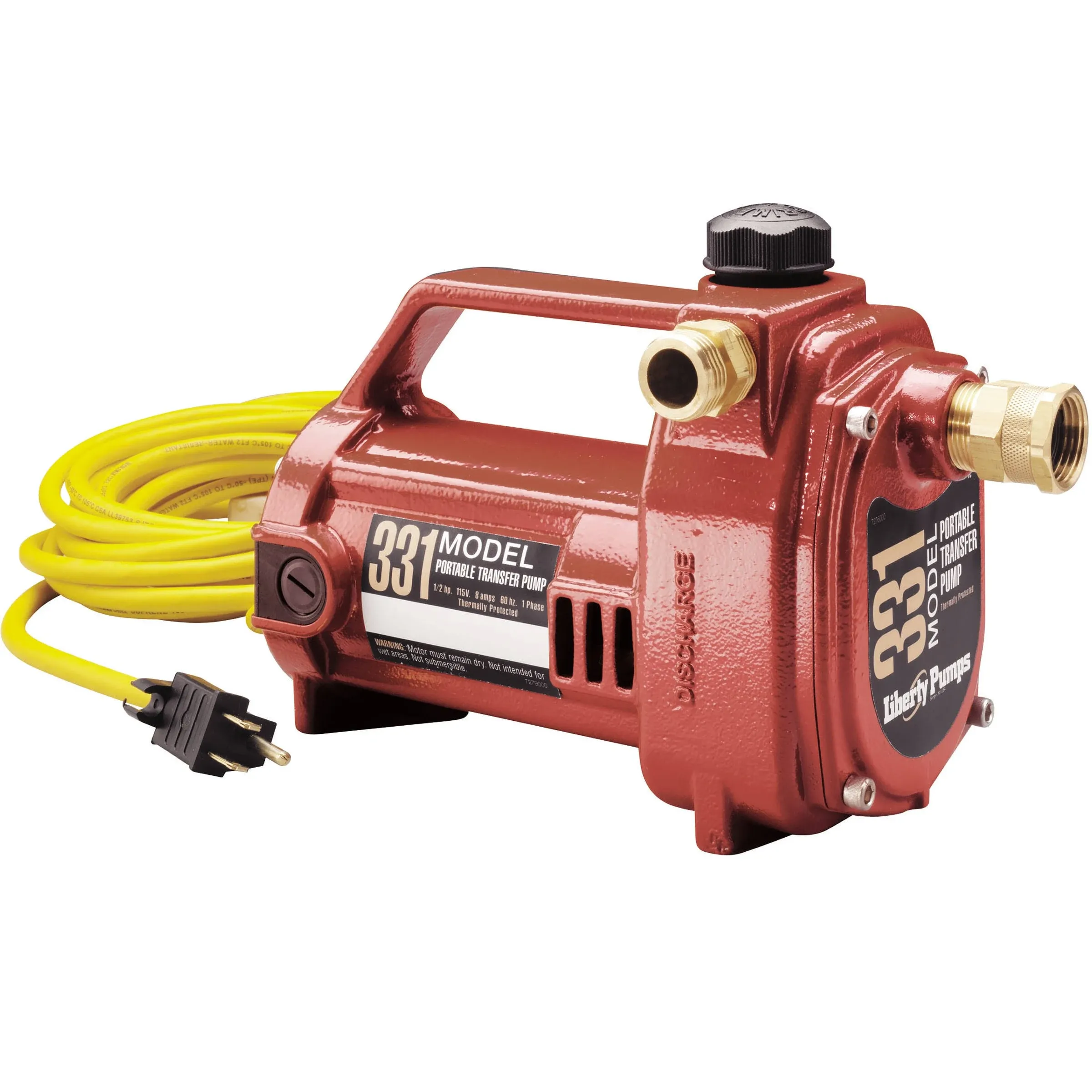 Liberty Pumps 331 1/2 HP Portable Transfer Pump