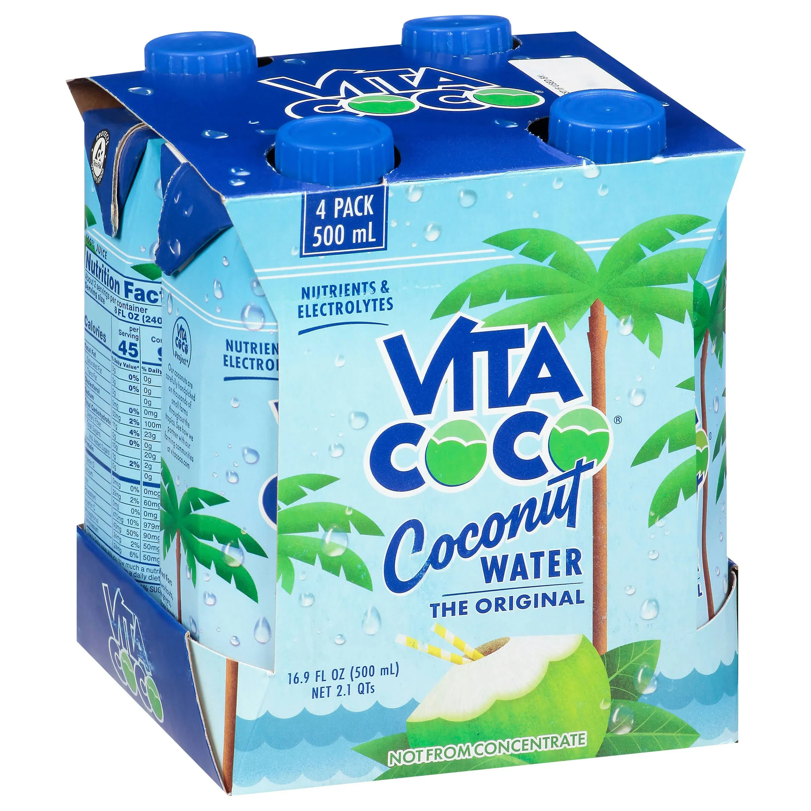 Vita Coco Pure, 4 Pack - 16.9 oz | CVS