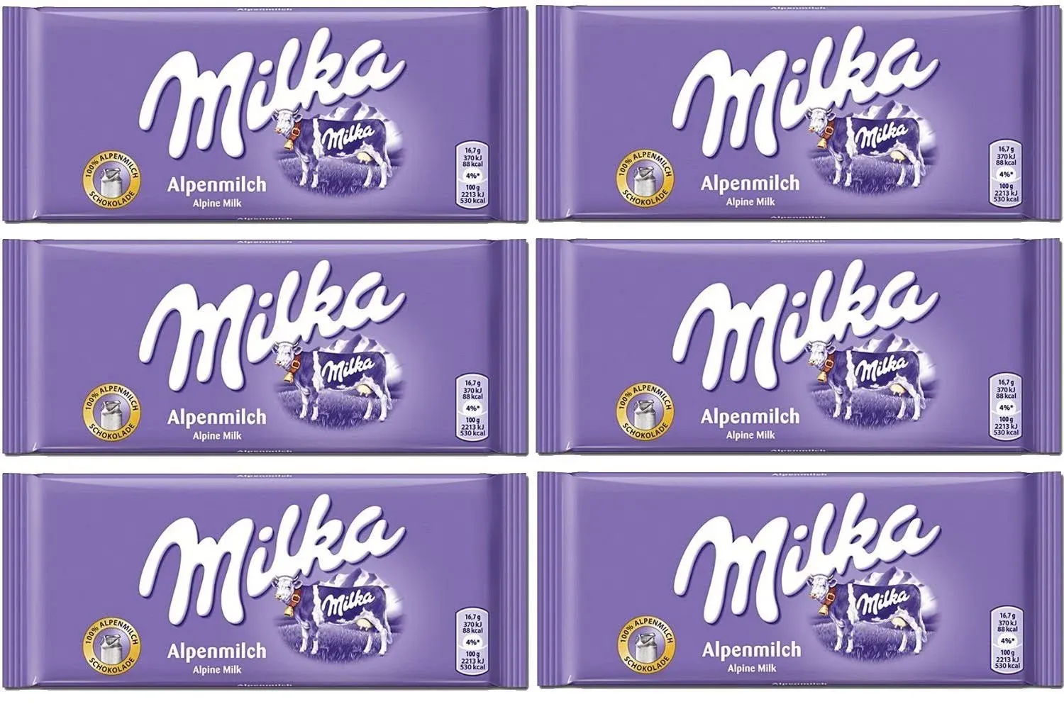 Milka Alpine Milk Chocolate