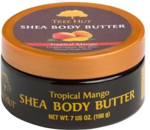 Tree Hut Shea Body Butter, Tropical Mango - 7 oz jar