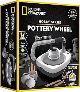 National Geographic Hobby Pottery Wheel Kit