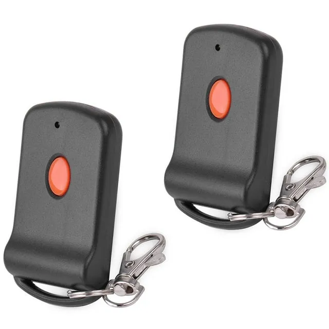 2pcs Garage Door Transmitter Multicode 3060 300mhz 3089 1089 10 Dip Remote Garage Door Mini Key-Chain Transmitter