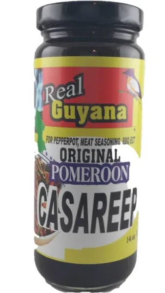 Real Guyana Original pomeroon Casareep - 12 oz (2-Pack)