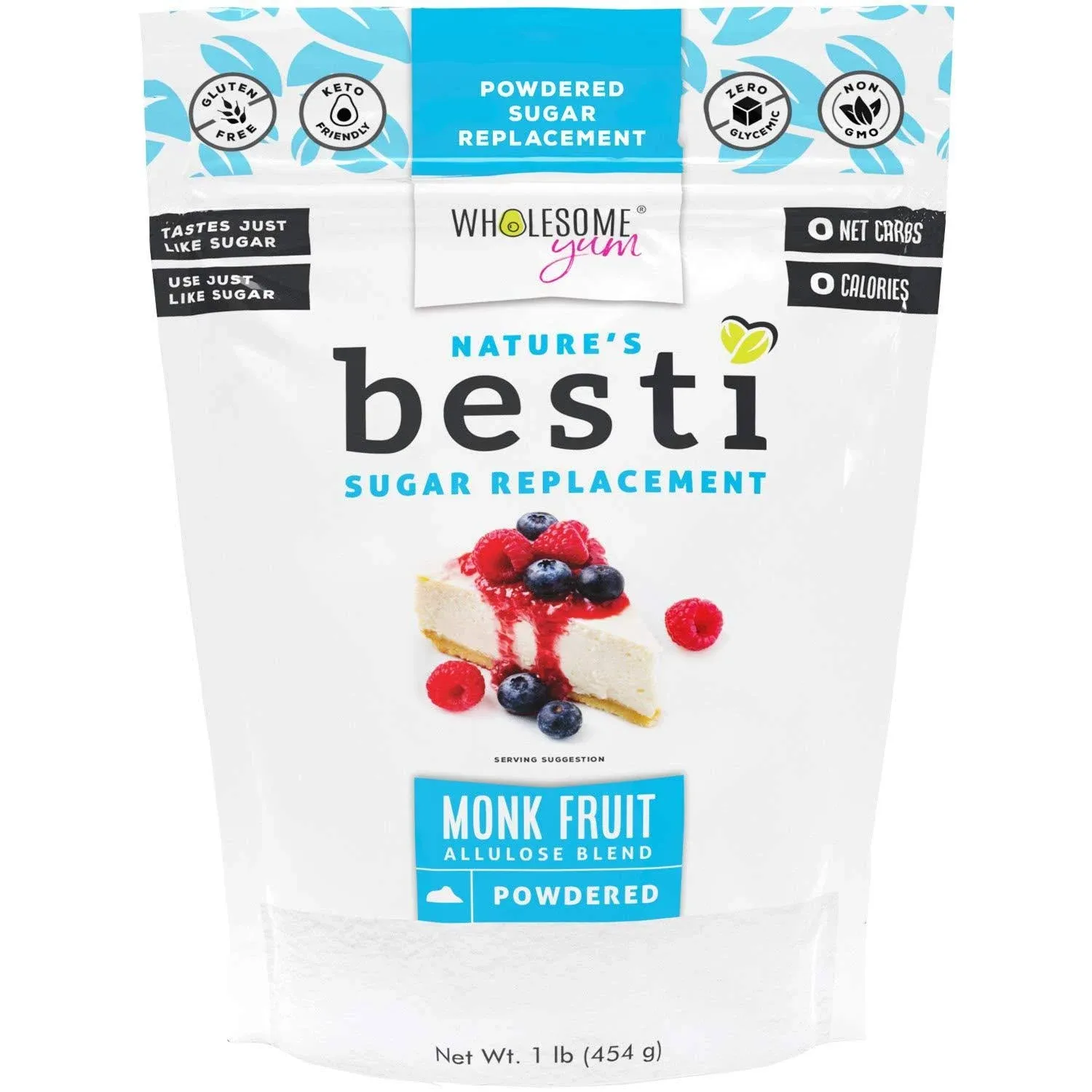 Wholesome Yum Besti Powdered Monk Fruit Sweetener