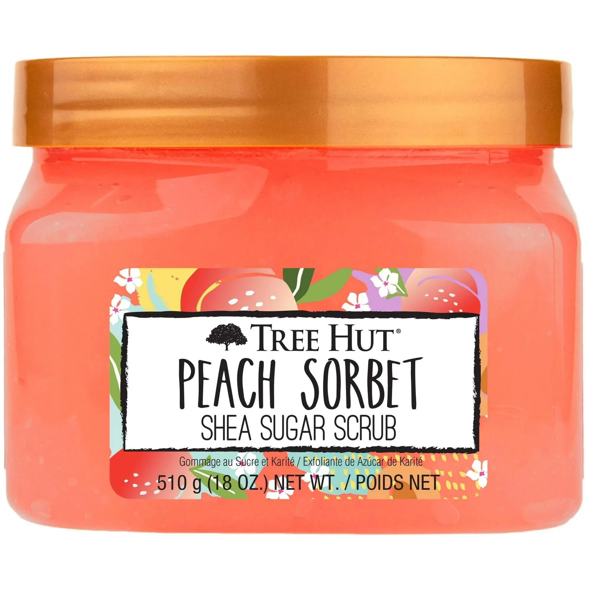 Tree Hut Peach Sorbet Shea Sugar Scrub