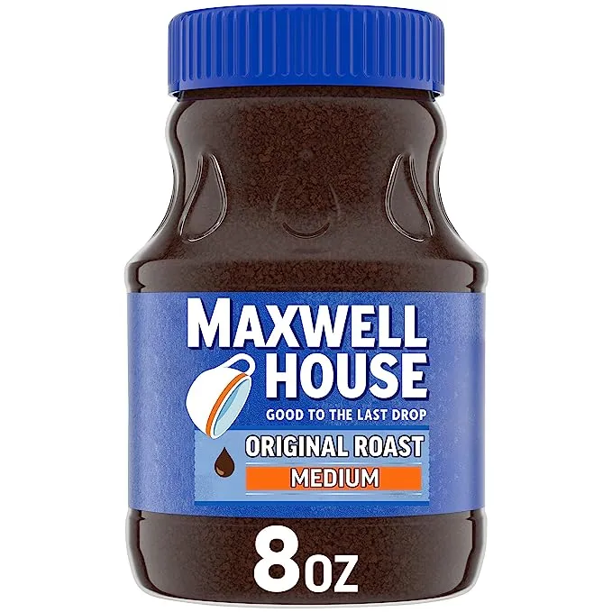 Maxwell House Original Roast Instant Coffee - 8 oz jar