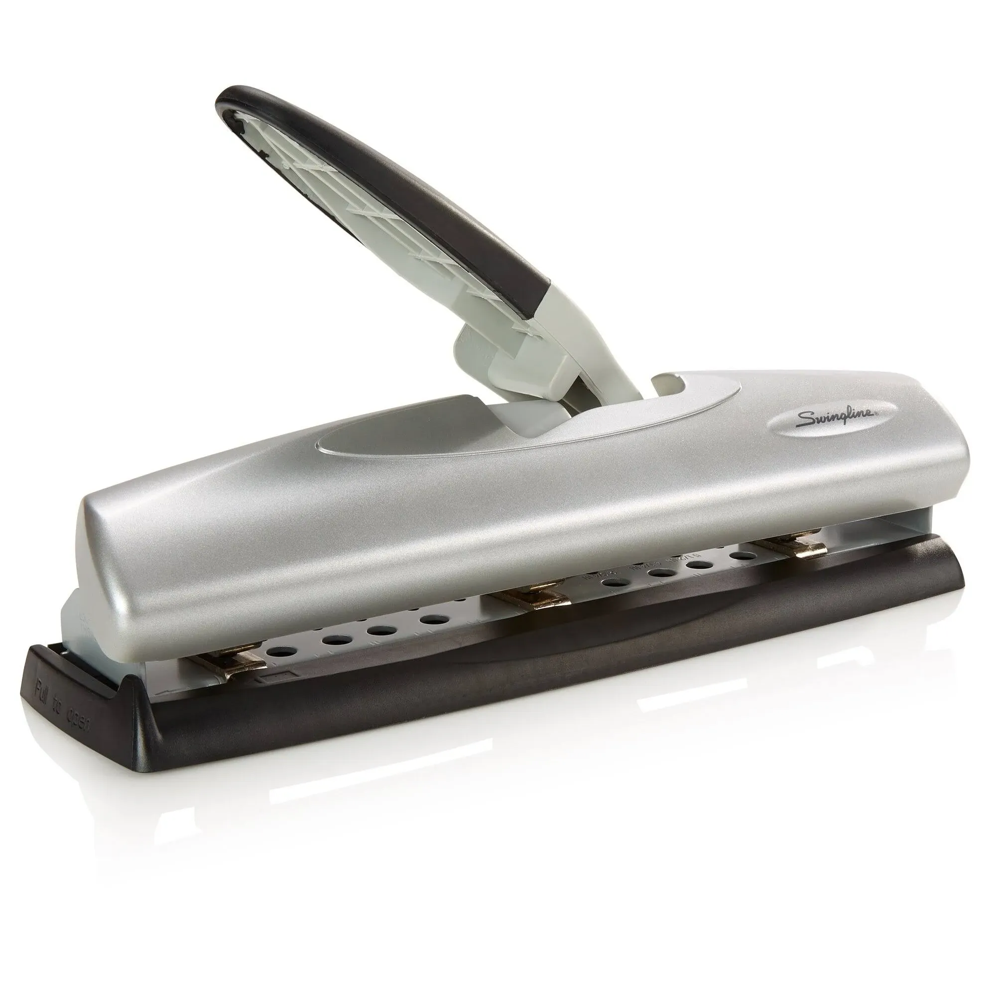 Swingline 12-Sheet LightTouch Desktop Two to Three-Hole Punch