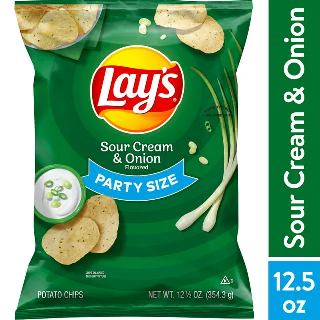 Lay's Sour Cream Onion Flavored Potato Chips