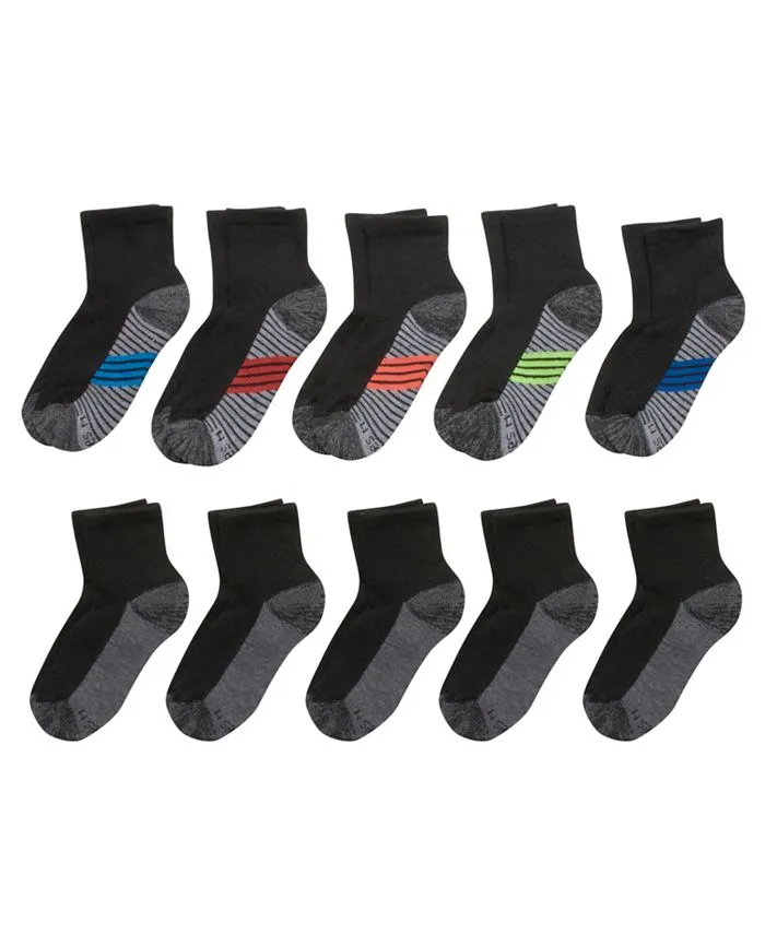 Hanes Boys Ultimate Double Tough Ankle Socks