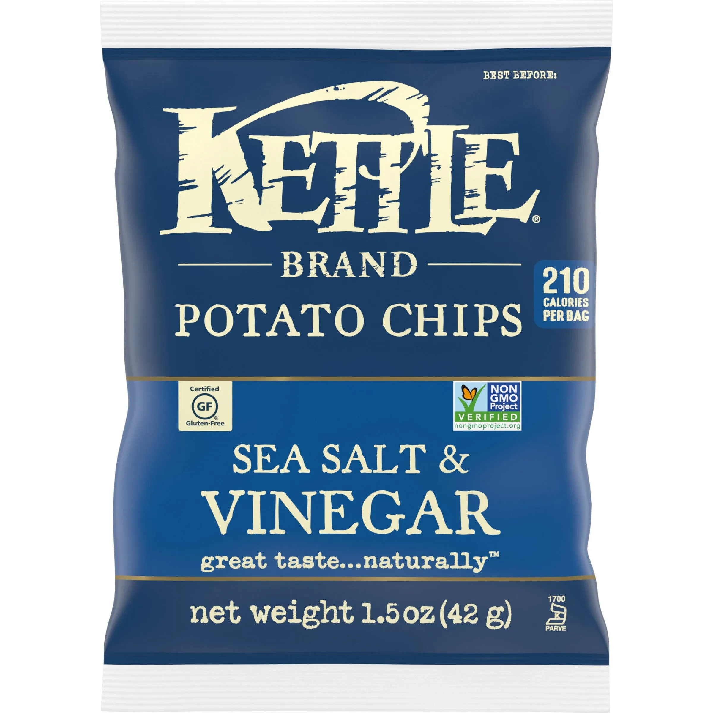 Kettle Brand Potato Chips Sea Salt Vinegar