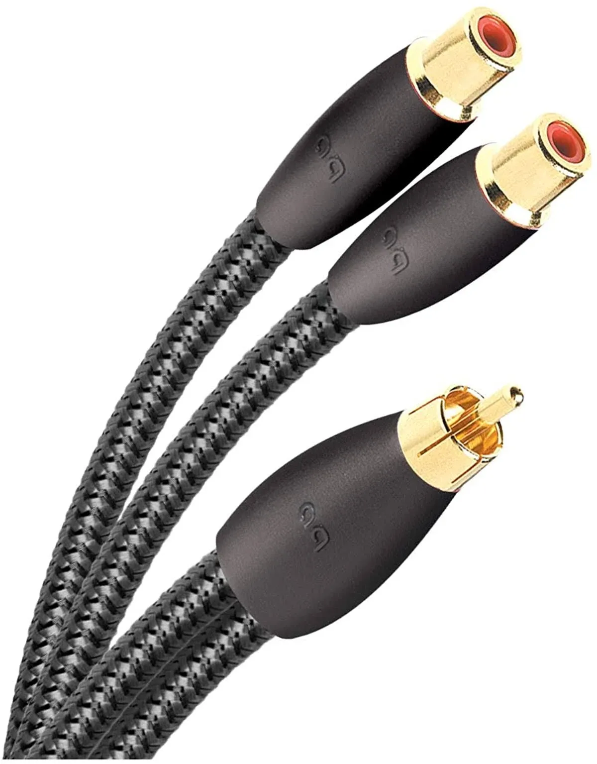 AudioQuest - FLX-X Male-to-Female RCA Splitter - Black