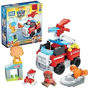 Mega Bloks Paw Patrol The Movie Marshalls City Fire Rescue Set Toy Nickelodeon