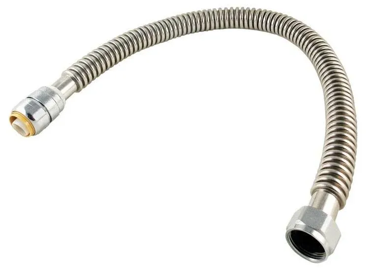 Sharkbite 3/4 in. x 1 in. x 24 in. Stainless Steel Water Softener 