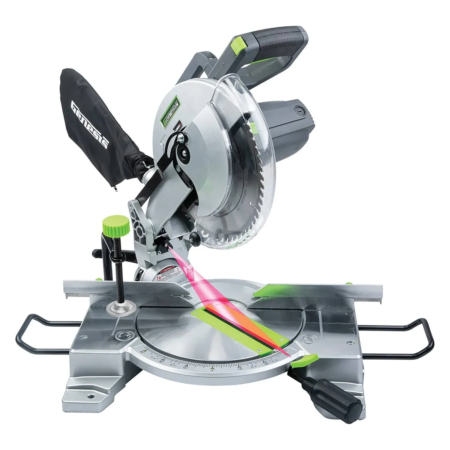 Genesis 10-Inch 15-Amp Compound Miter Saw with Laser GMS1015LC