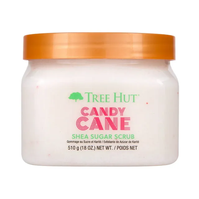 Tree Hut Candy Cane Shea Sugar Scrub 18oz