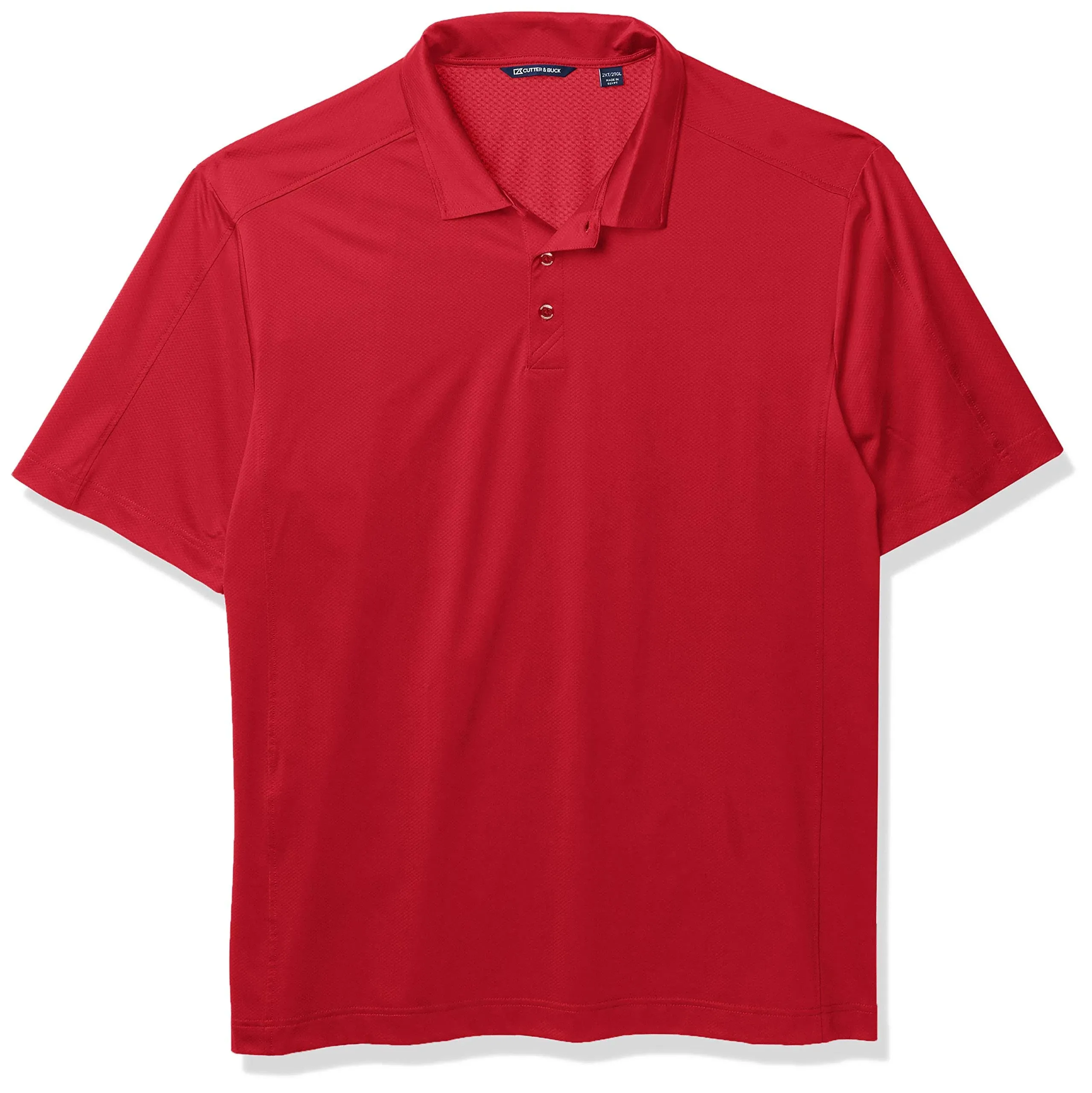 Cutter & Buck Prospect Textured Stretch Mens Big & Tall Polo