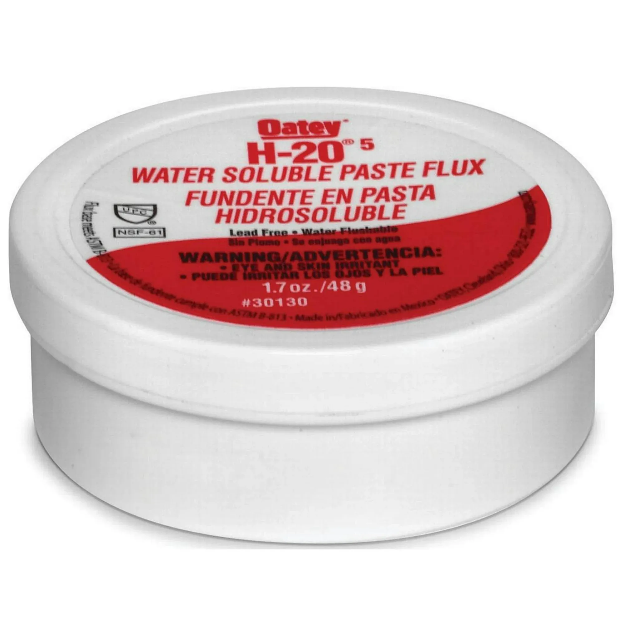 Oatey 30130 Water Soluble Paste Flux 1.7oz