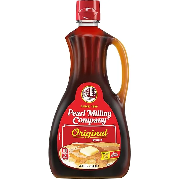 Pearl Milling Company Original Syrup, 24oz Bottle, 24 Servings (Packaging May Vary)