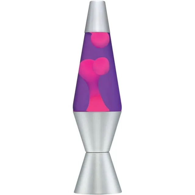 Lava Lamp 14.5in Purple Pink